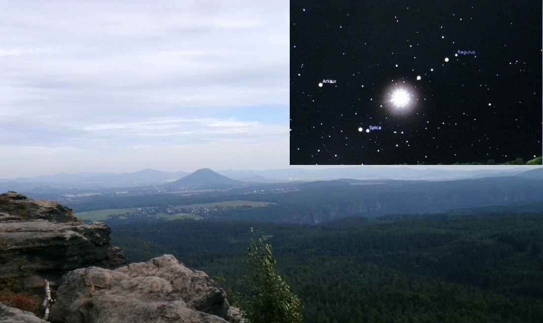 Auf dem Zschirnstein