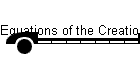 Gleichungen der Schöpfung'