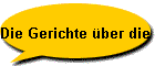 Die Gerichte über die Menschheit!