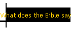 What does the Bible say to it?
